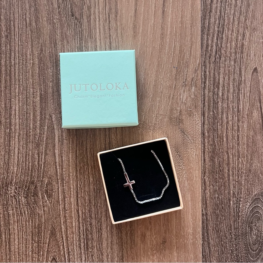 Silver Cross Necklace